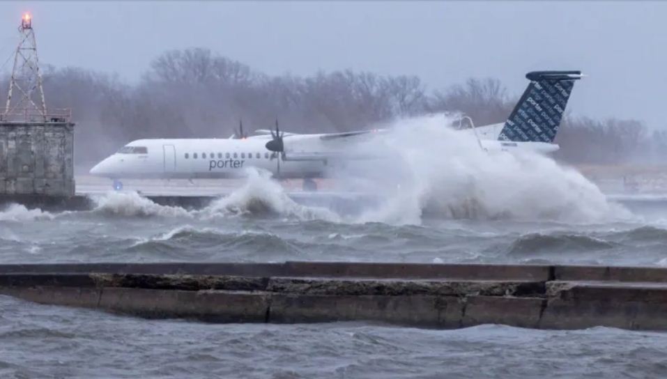 A terrible catastrophe of a deadly snowstorm in Buffalo,