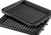 Tefal Gaufrier 4 En 1 Noir/Inox Gaufré
