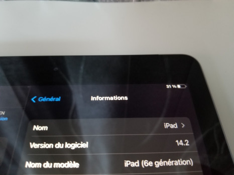 Apple Ipad 6 (WiFi + Cellular) 4G 🔥🔥🔥 A1954 30 000 DA Négociable