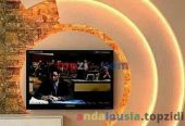 Décorations d’écran de télévision en gypse