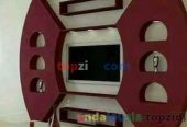 Décorations d’écran de télévision en gypse