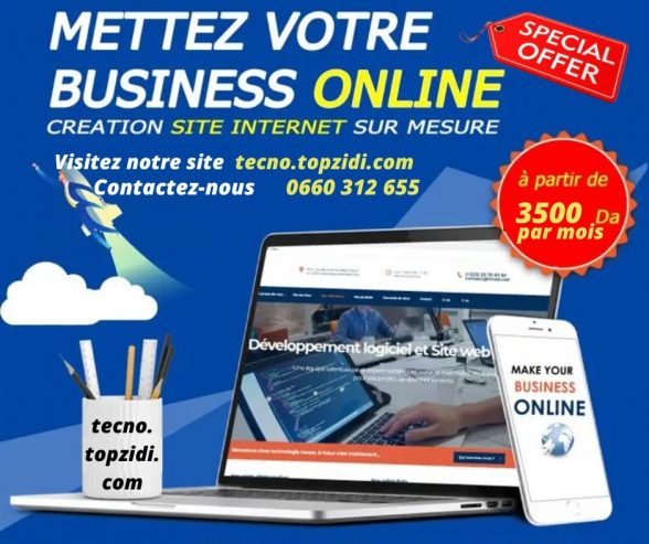 put your business online custom website creation