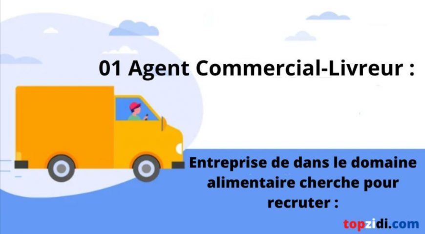 Agent Commercial-Livreur