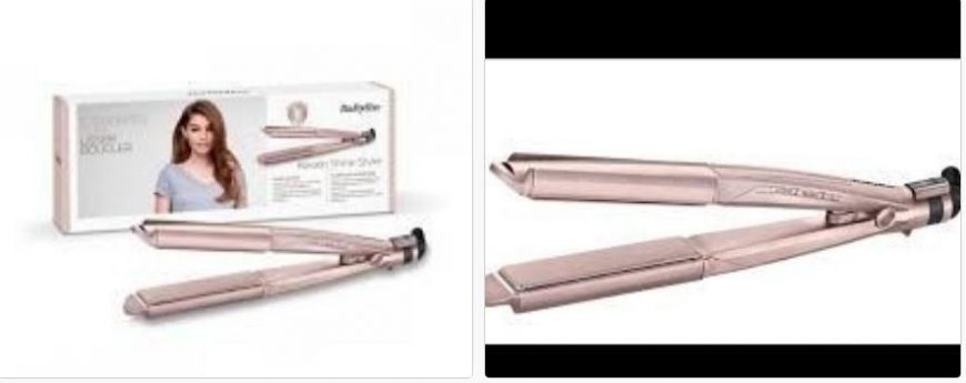 BABYLISS ST335E CURLING STRAIGHTENER
