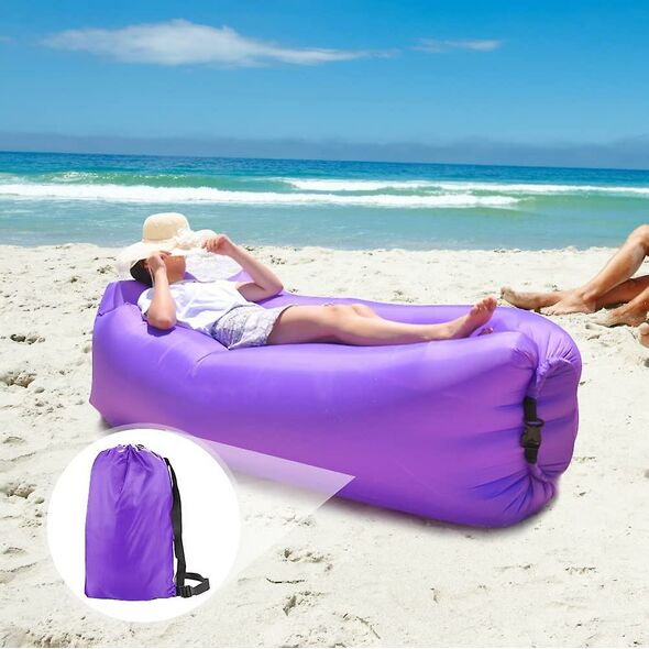Relaxation chair with a long air bag in the modern design and maximum comfort of the Mega Lounge Original sofa