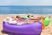 Relaxation chair with a long air bag in the modern design and maximum comfort of the Mega Lounge Original sofa