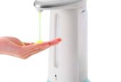موزع صابون أوتوماتيكي بدون لمس بمستشعر الأشعة تحت الحمراء لتنظيف مثالي Soap Magic Dispenser Automatic & Touch