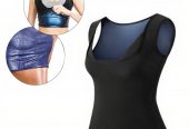 Sweat femme en tissu polymère pour augmenter la chaleur et éliminer les toxines du corps