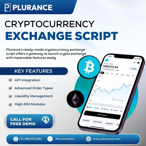 Drive Your Crypto Venture’s Success with Our Cryptocurrency Exchange Script
