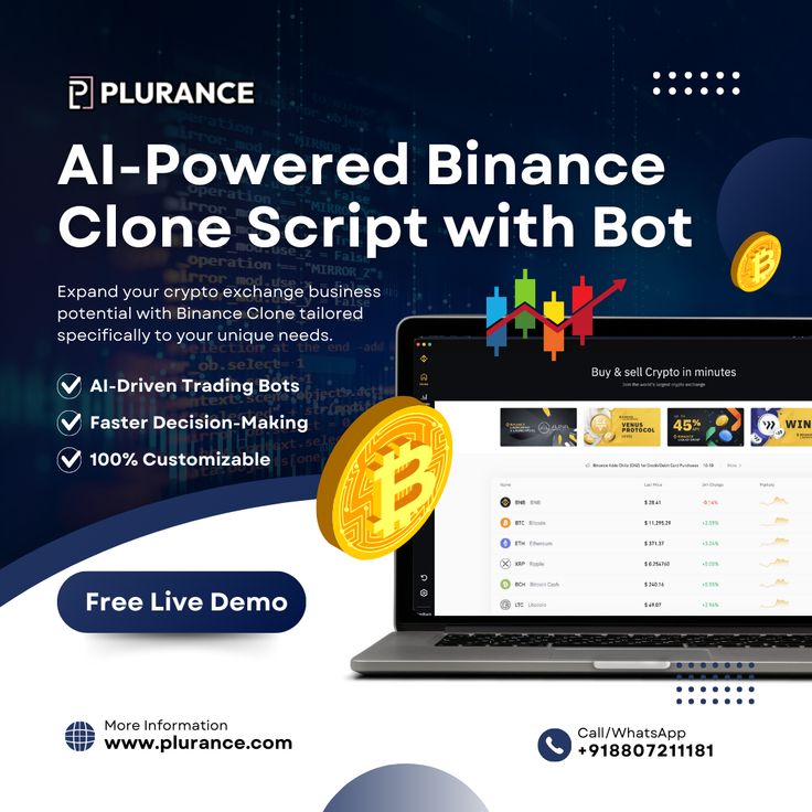Rule the Crypto Market with Plurance’s Binance Clone Script